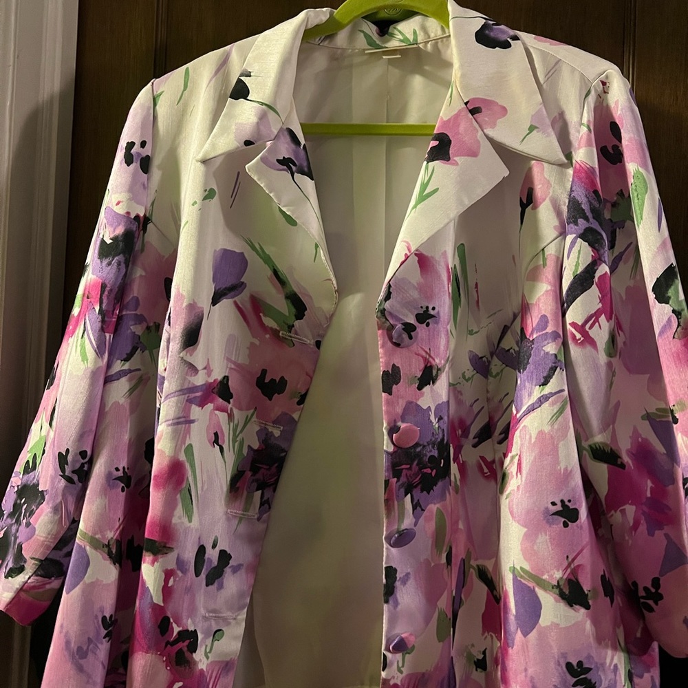 Colorful Spring blazer 18/20 from Dressbarn